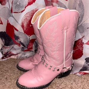 Durango Kids Rhinestone Pink Boots